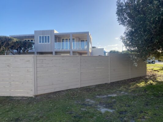 Exterior Fence Painting Omaha